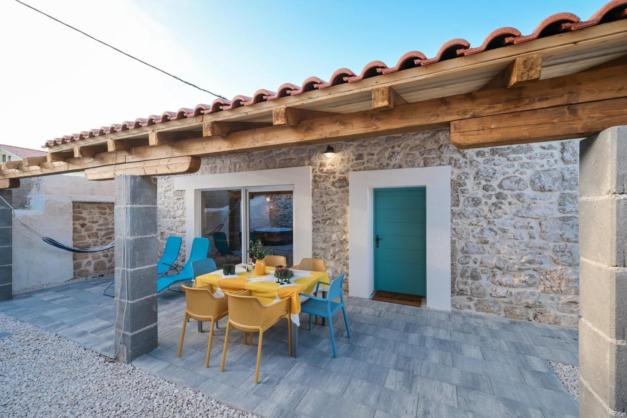 Vila Stone House Lole Ražanac Exteriér fotografie