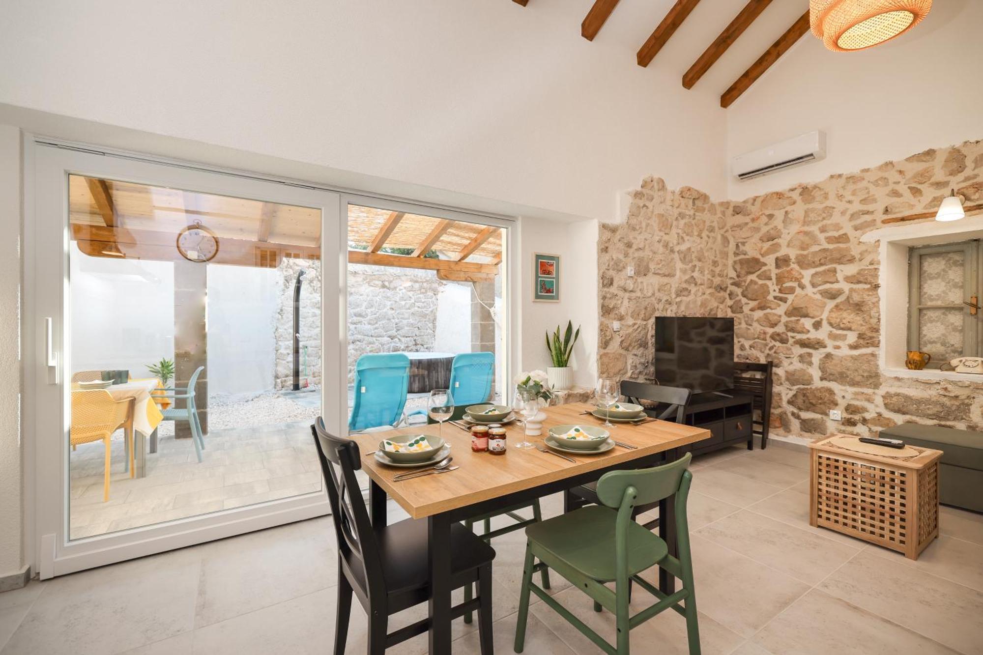 Vila Stone House Lole Ražanac Exteriér fotografie